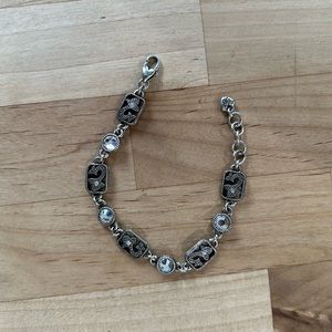 Silver & Crystal Bracelet by Brighton